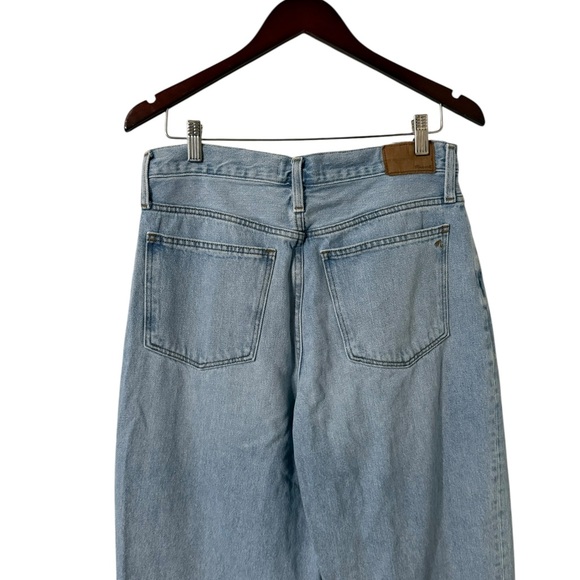 MADEWELL Baggy Straight Denim Cotton Jeans - Picture 5 of 9